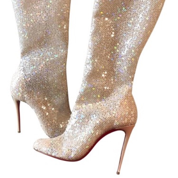 Christian Louboutin Tennissina 100 Nude - Picture 3 of 10